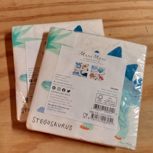 NWT- Meri Meri Dinosaur Party Bundle - Picture 4 of 7